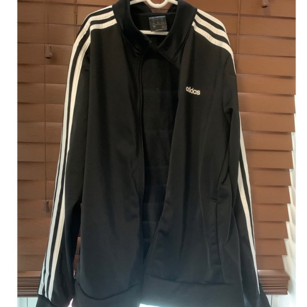 adidas zip-up with no hood